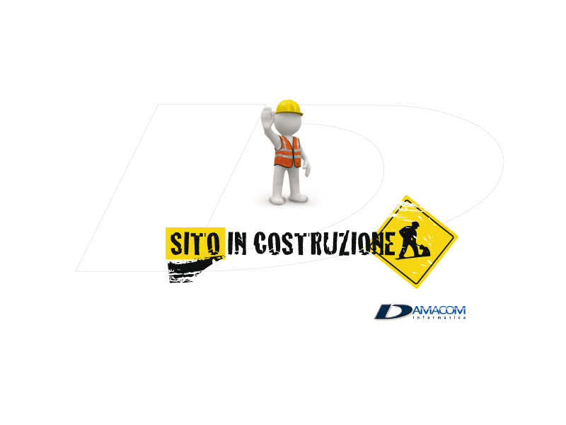Sito in costruzione by Damacom Informatica